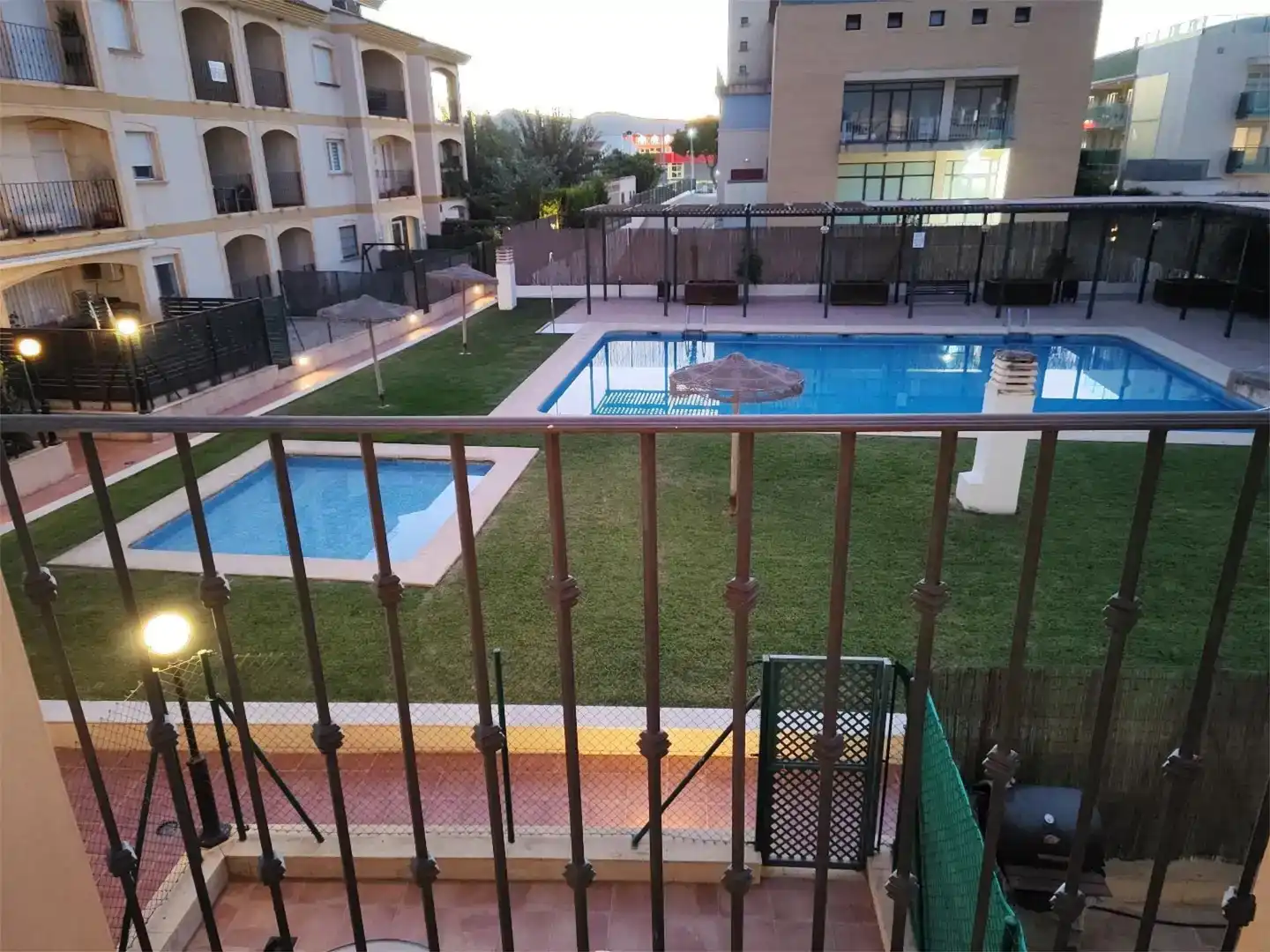 Piscina de Piso en venta en Jávea / Xàbia con Aire acondicionado, Jardín privado y Trastero