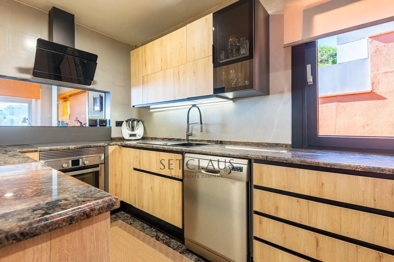 Cocina de Casa o chalet en venta en Teià con Aire acondicionado, Calefacción y Jardín privado