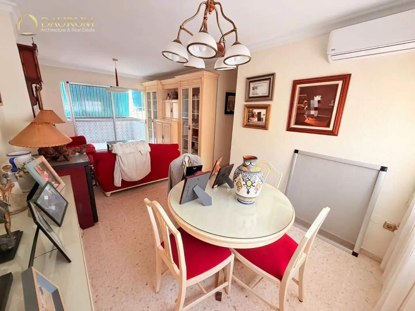 Dining room of Flat for sale in Málaga  with Air Conditioner, Heating and Terrace