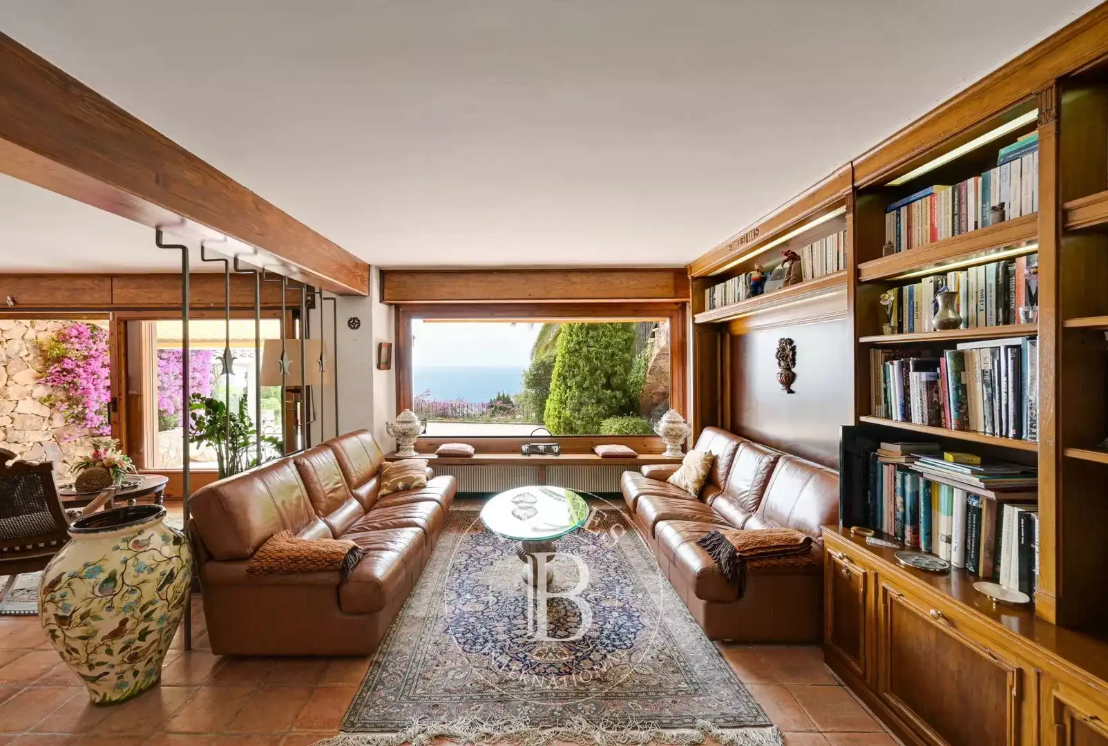 Sala d'estar de Casa o xalet en venda en Lloret de Mar amb Aire condicionat, Calefacció i Jardí privat