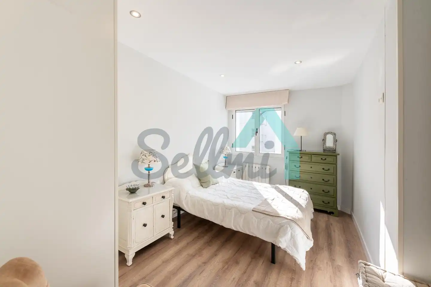 Bedroom of Flat for rent in Gijón   with Heating and Furnished