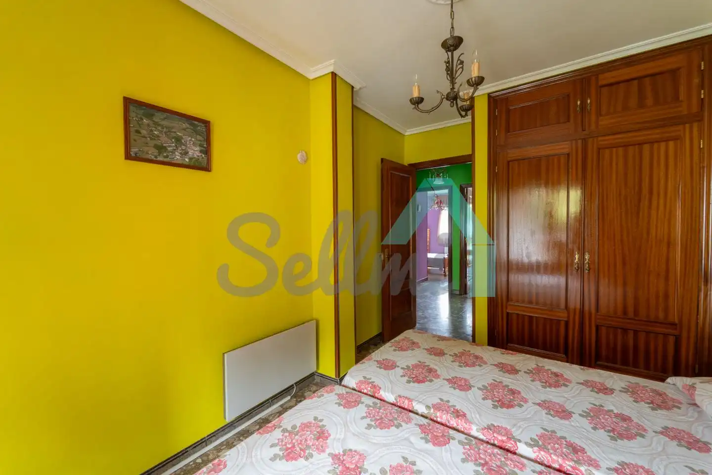 Bedroom of Flat for sale in Allande  with Heating, Terrace and Storage room