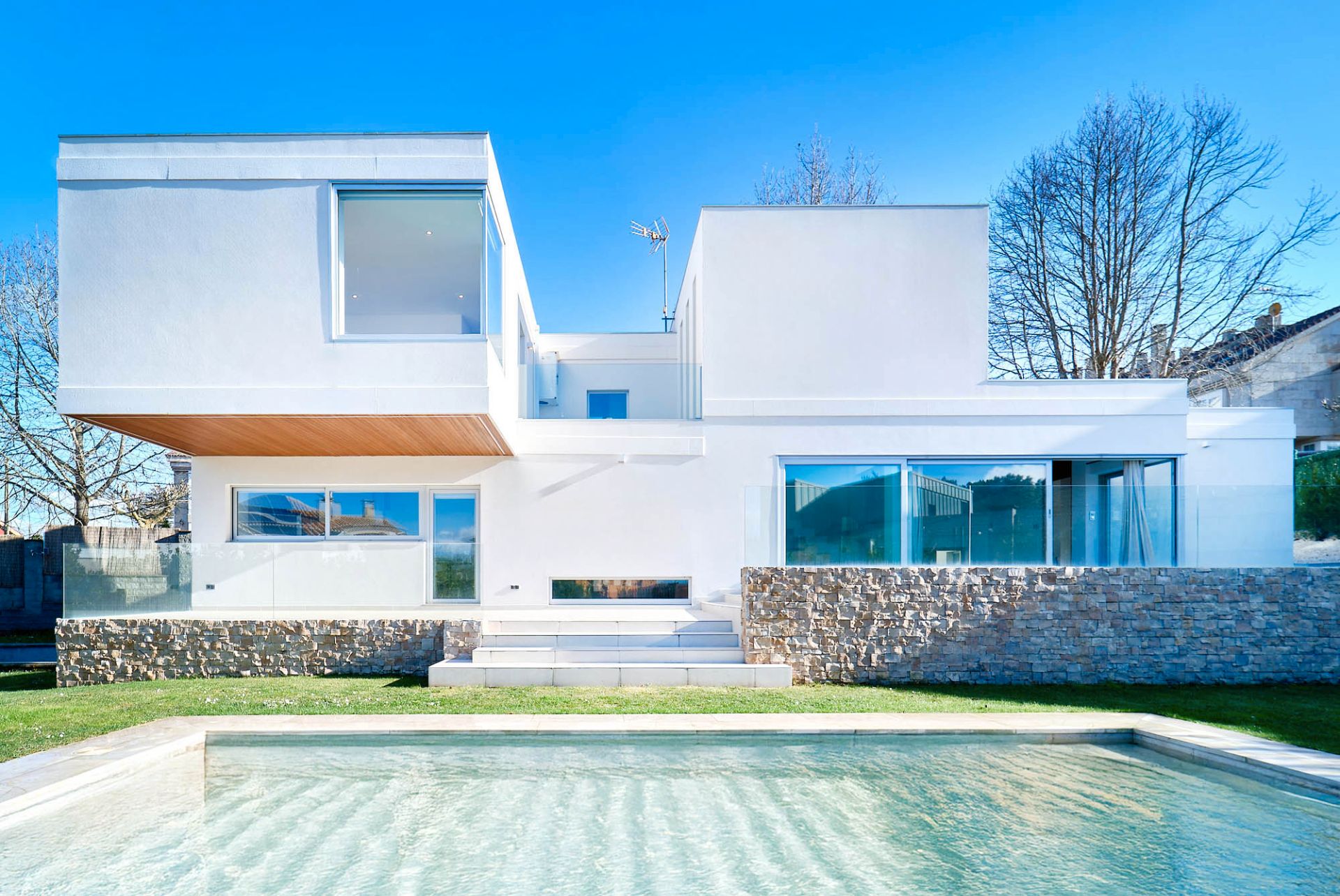 Exterior view of House or chalet for sale in Oleiros  with Heating, Private garden and Terrace