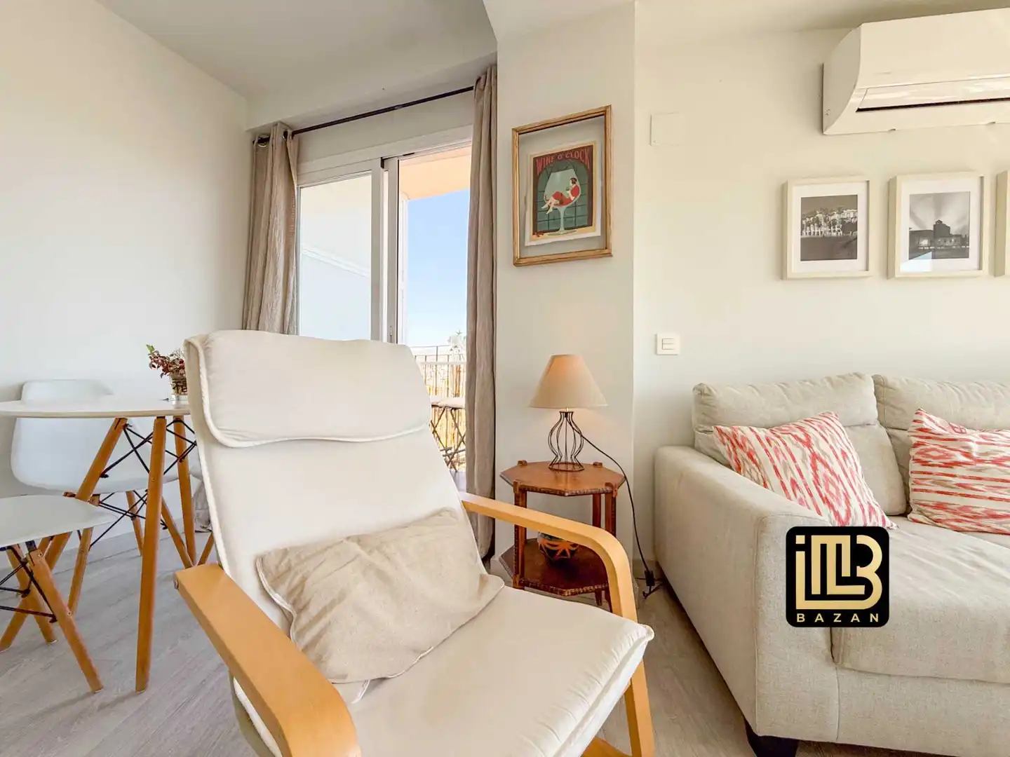 Terraza de Piso de alquiler en Antequera con Aire acondicionado, Calefacción y Parquet