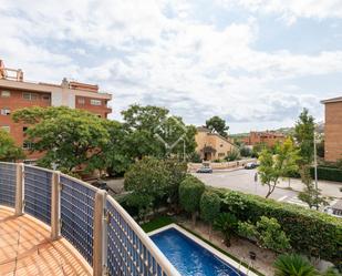 Exterior view of Attic for sale in Castelldefels  with Air Conditioner, Heating and Terrace