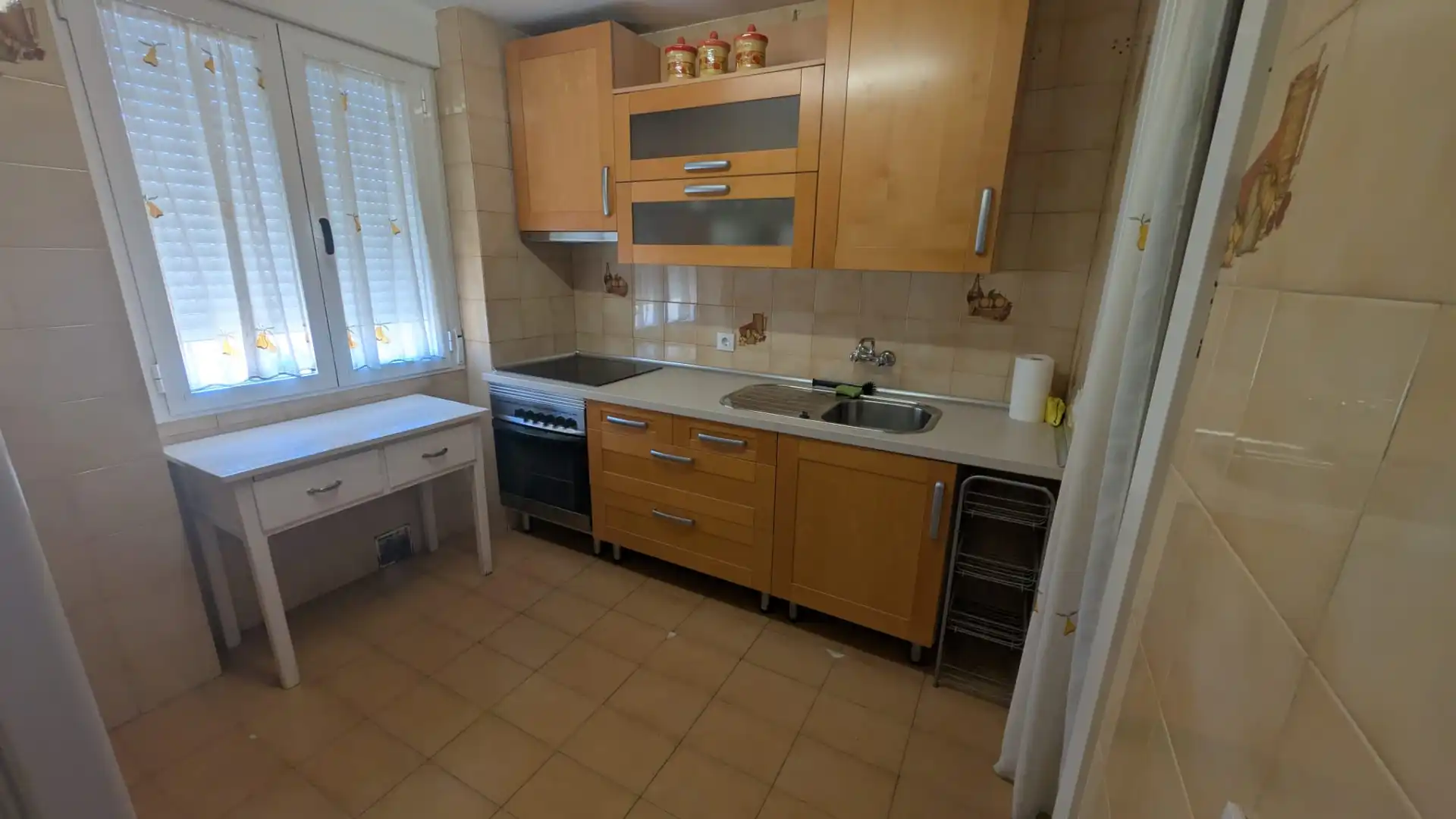 Kitchen of Flat for rent in Ciudad Real  with Air Conditioner and Furnished