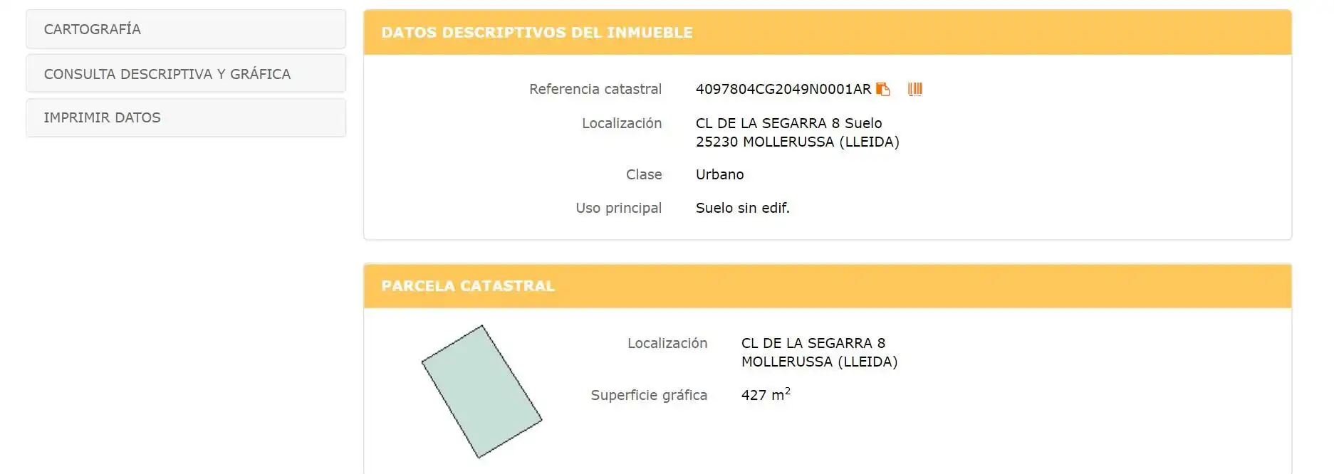 Terreno residencial en venta en Carrer de la Segarra 5, imagen 5