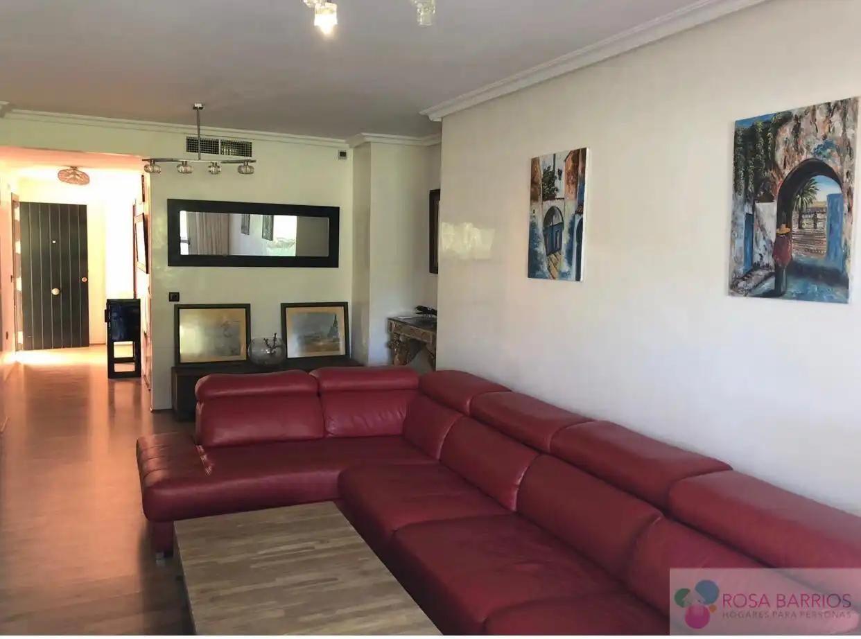 Living room of Flat for sale in Marbella  with Terrace and Community pool