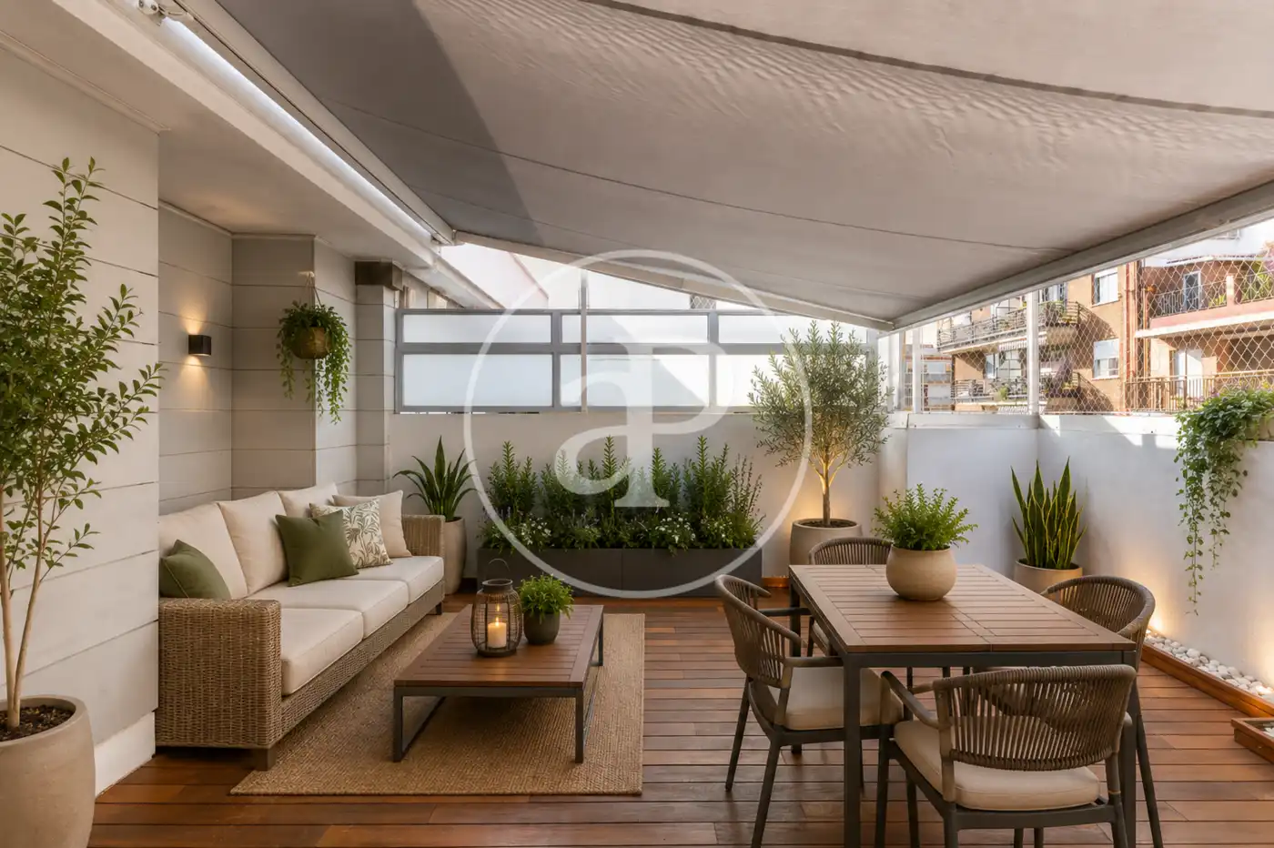 Terraza de Dúplex en venta en  Valencia Capital con Aire acondicionado, Calefacción y Terraza