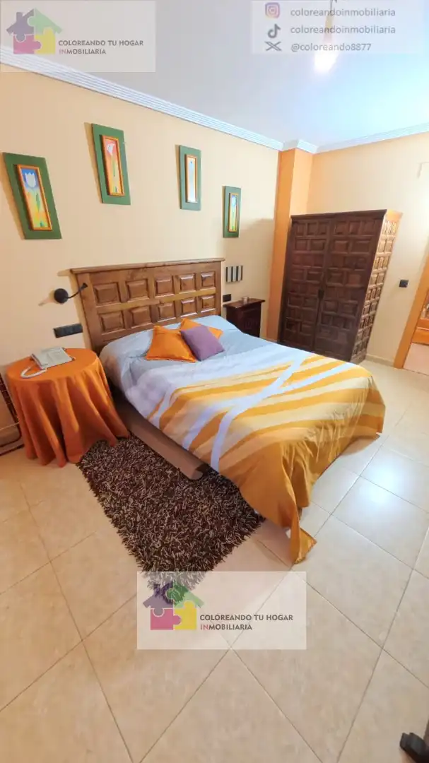 Bedroom of Houses for sale in Sariegos  with Air Conditioner, Heating and Private garden
