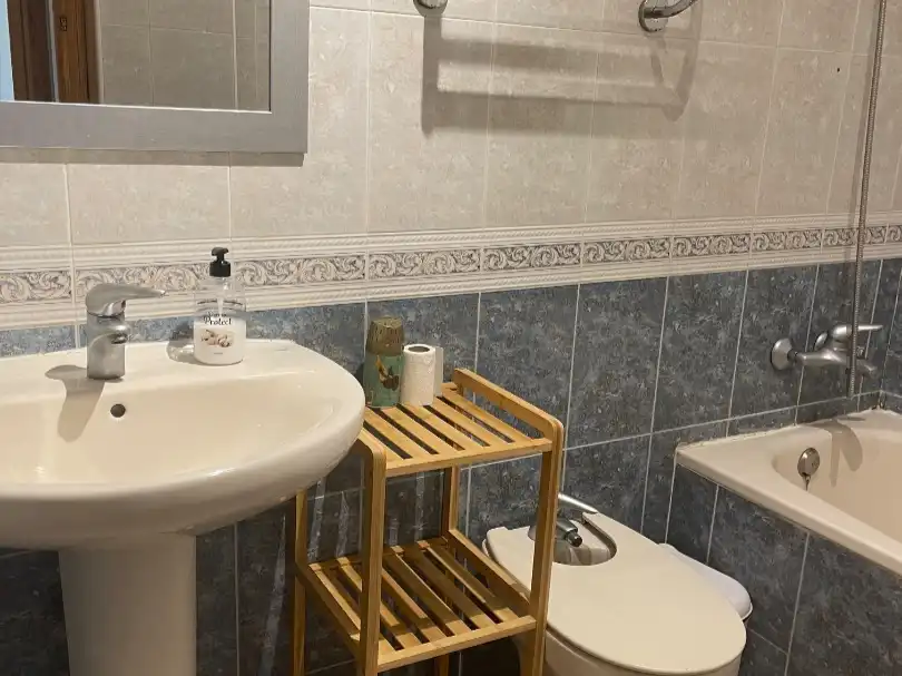 Badezimmer von Wohnungen zur Miete in Roquetas de Mar mit Klimaanlage