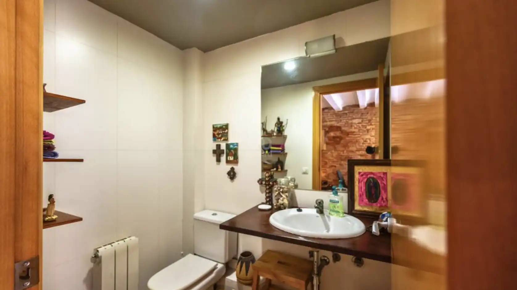 Bany de Pis en venda en Barcelona amb Parquet, Terrassa i Traster
