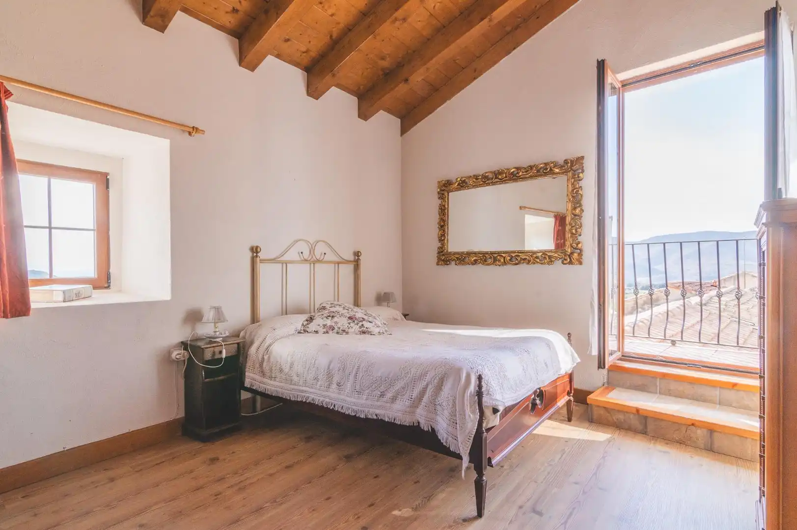 Habitación de Finca rústica en venta en Eslava con Jardín privado, Terraza y Trastero