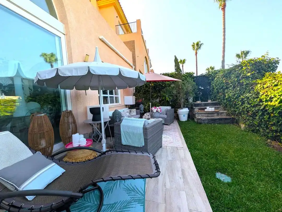 Terrace of Detached homes for sale in La Alcaidesa  with Air Conditioner, Heating and Private garden