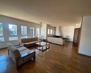 Living room of Flat to rent in Sabadell  with Heating, Parquet flooring and Terrace