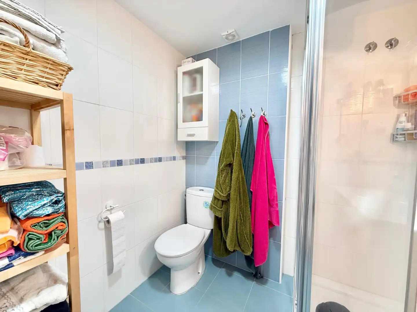 Bathroom of Flat for rent in Pilar de la Horadada  with Air Conditioner, Heating and Furnished