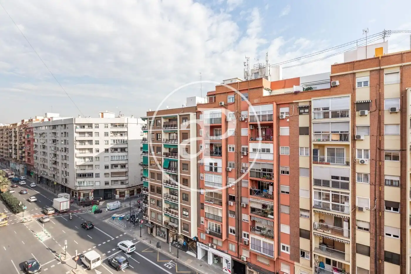 Exterior view of Flat for rent in Valencia  with Heating, Furnished and Balcony