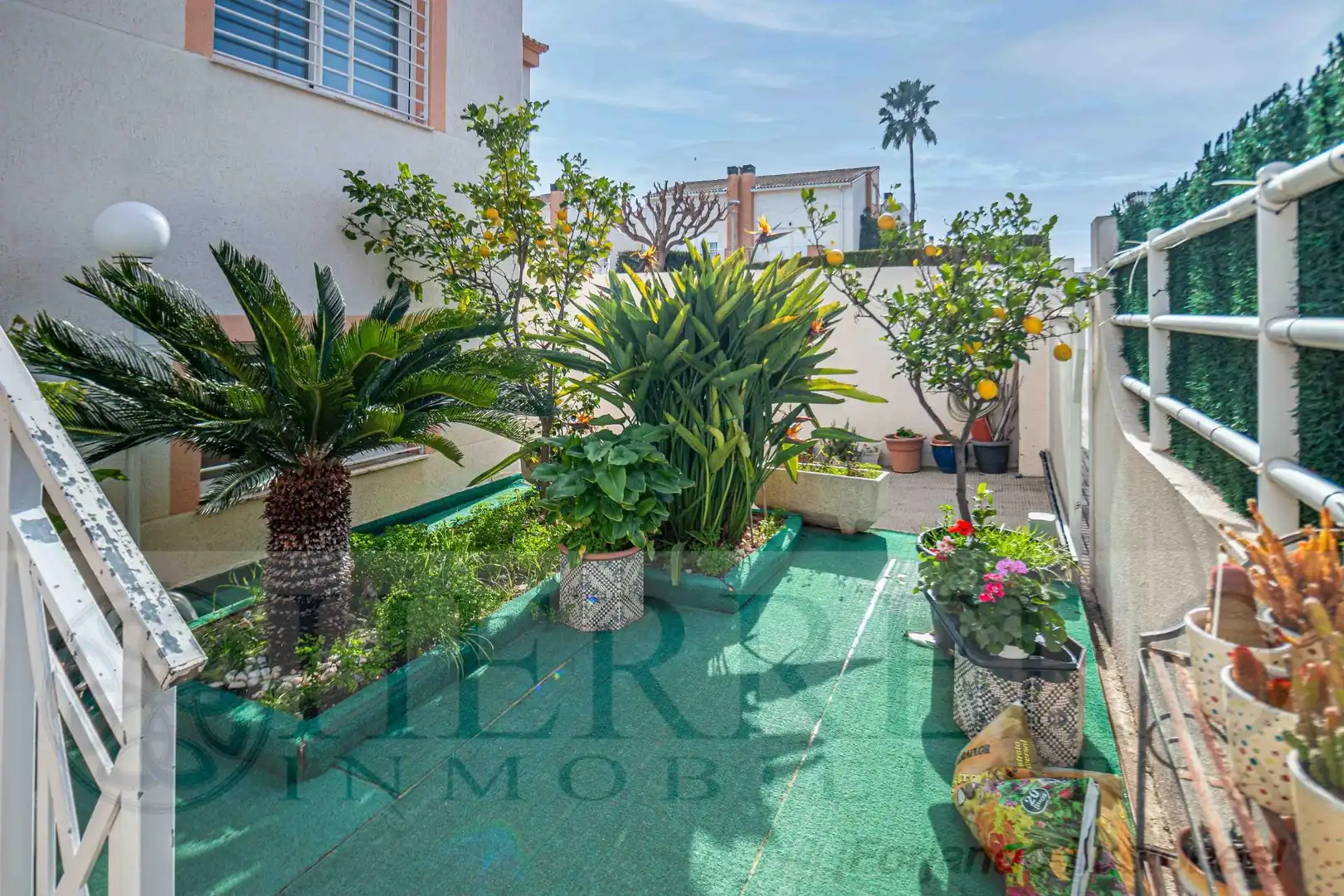 Terraza de Casa o chalet en venta en Gandia con Aire acondicionado, Calefacción y Jardín privado