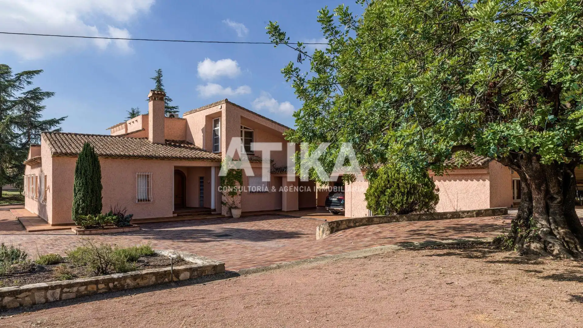 Vista exterior de Casa o chalet en venta en Ontinyent con Calefacción, Terraza y Piscina