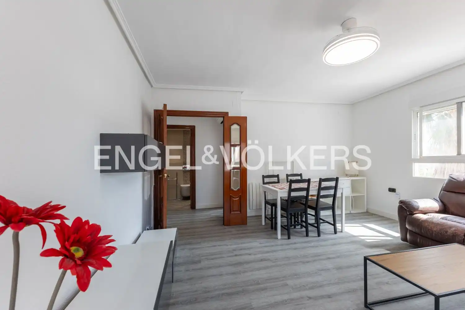 Sala de estar de Piso de alquiler en Valencia con Aire acondicionado, Calefacción y Terraza