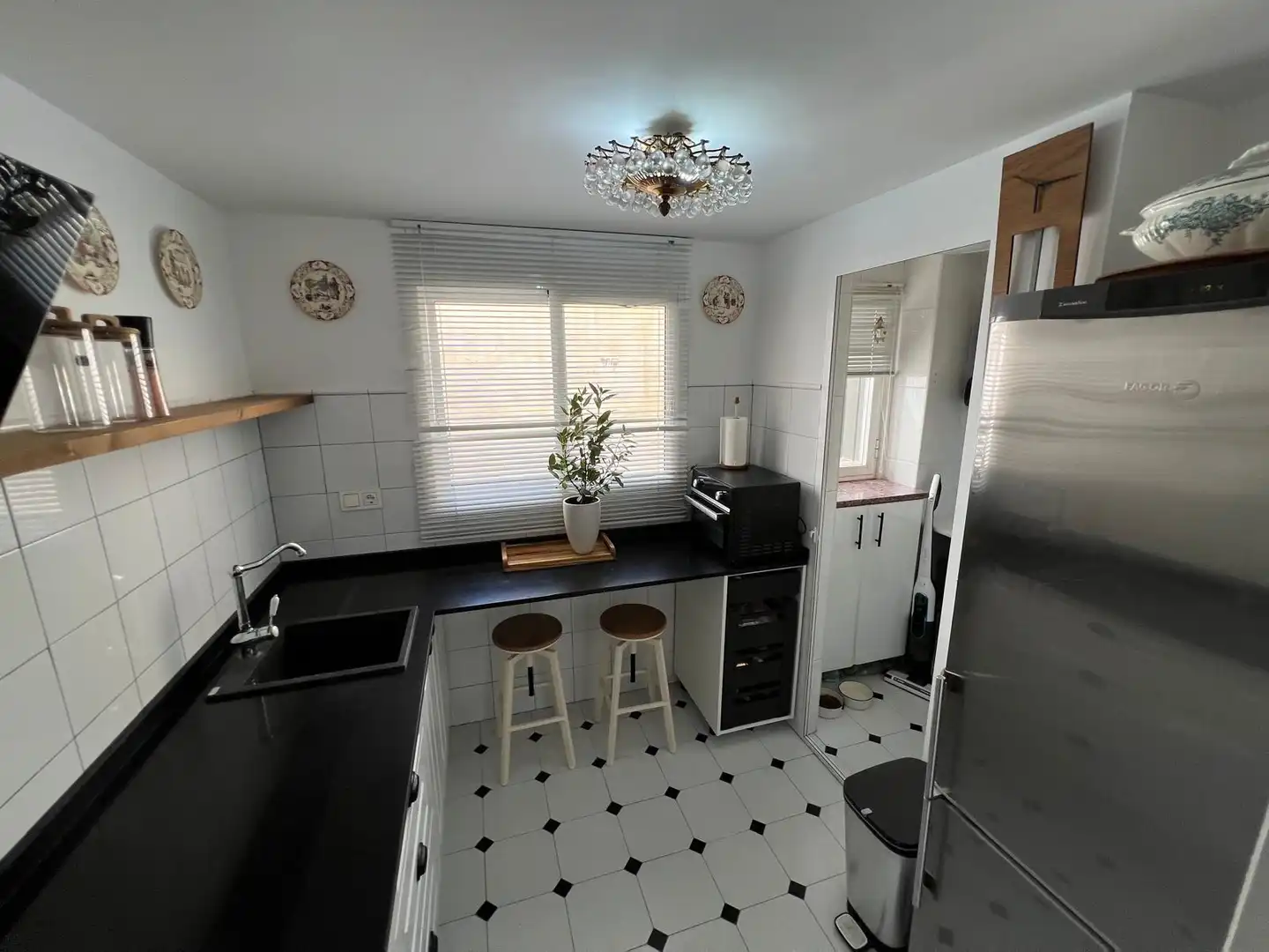 Cocina de Apartamento en venta en Benidorm con Aire acondicionado, Amueblado y Horno