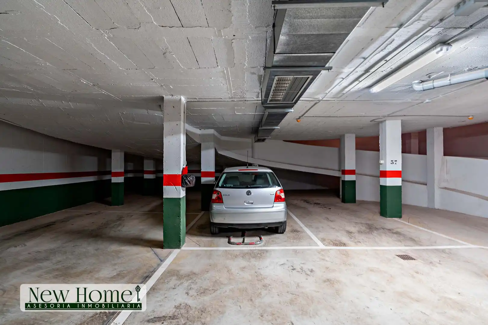 Parking of Flat for sale in Roquetas de Mar  with Terrace, Furnished and Community pool
