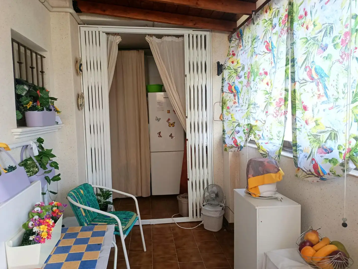 Terrassa de Casa adosada en venda en Castalla amb Jardí privat, Terrassa i Moblat