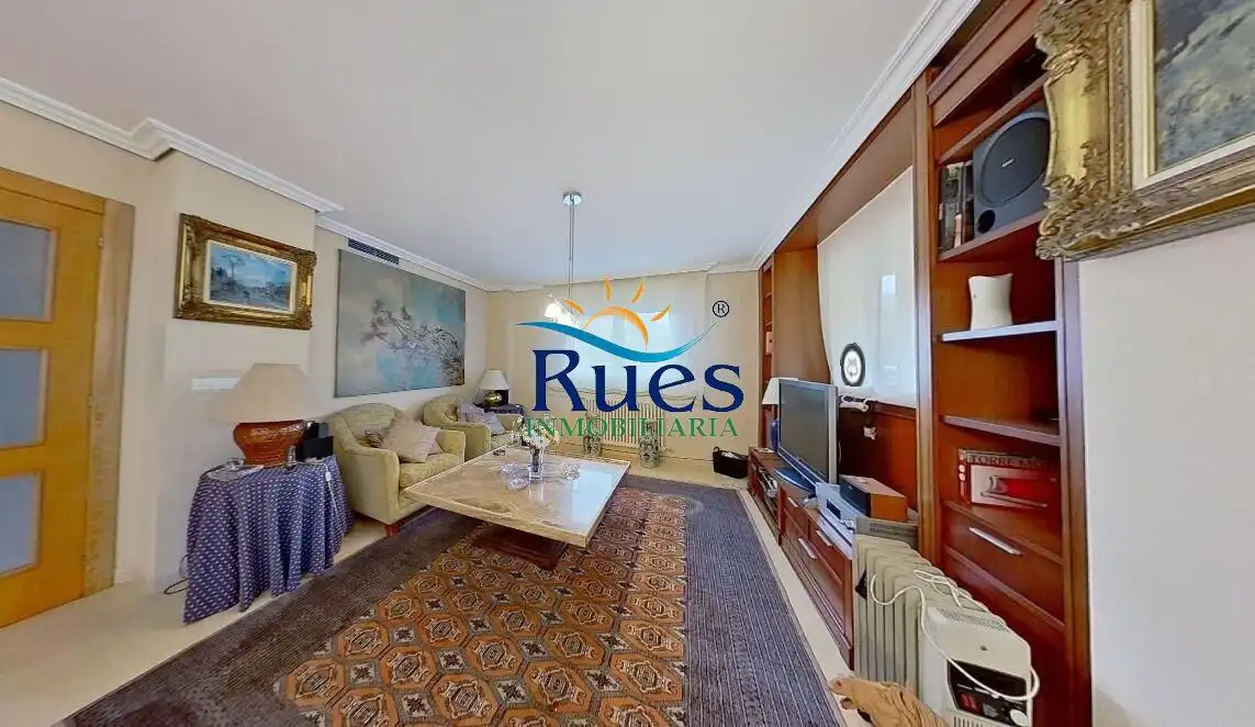 Sala de estar de Casa o chalet en venta en Oropesa del Mar / Orpesa con Aire acondicionado, Calefacción y Jardín privado