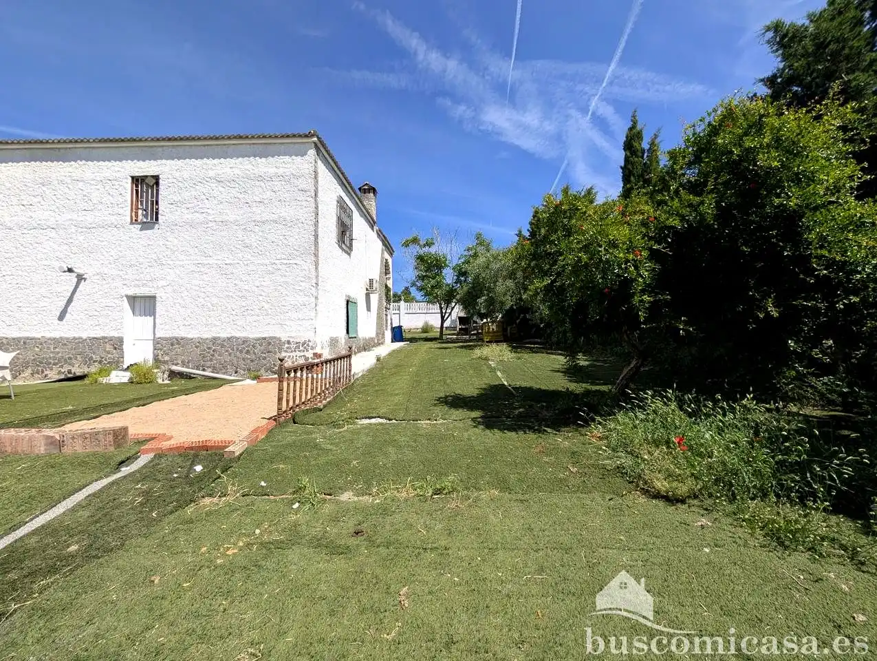 Jardí de Finca rústica en venda en Linares amb Aire condicionat, Jardí privat i Terrassa