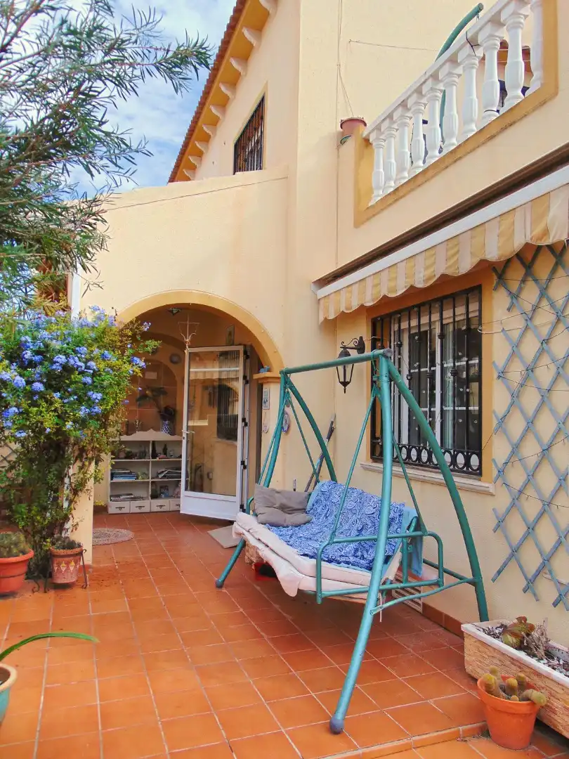 Terraza de Casa adosada en venta en El Mojón
