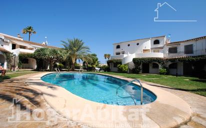 Swimming pool of Flat for sale in Dénia  with Air Conditioner, Heating and Private garden