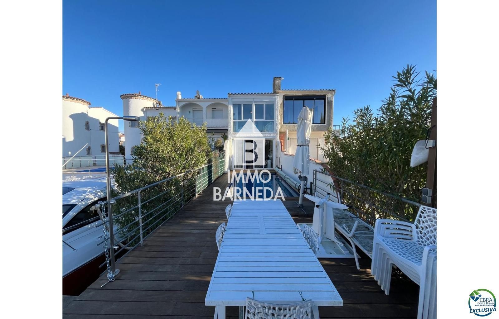 Terrace of House or chalet for sale in Empuriabrava  with Heating, Terrace and Swimming Pool