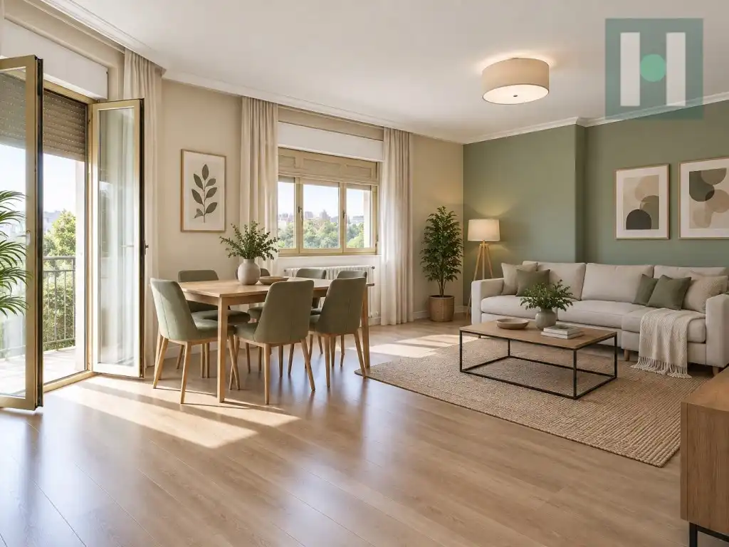 Piso con terraza en venta en Plaza Castellini