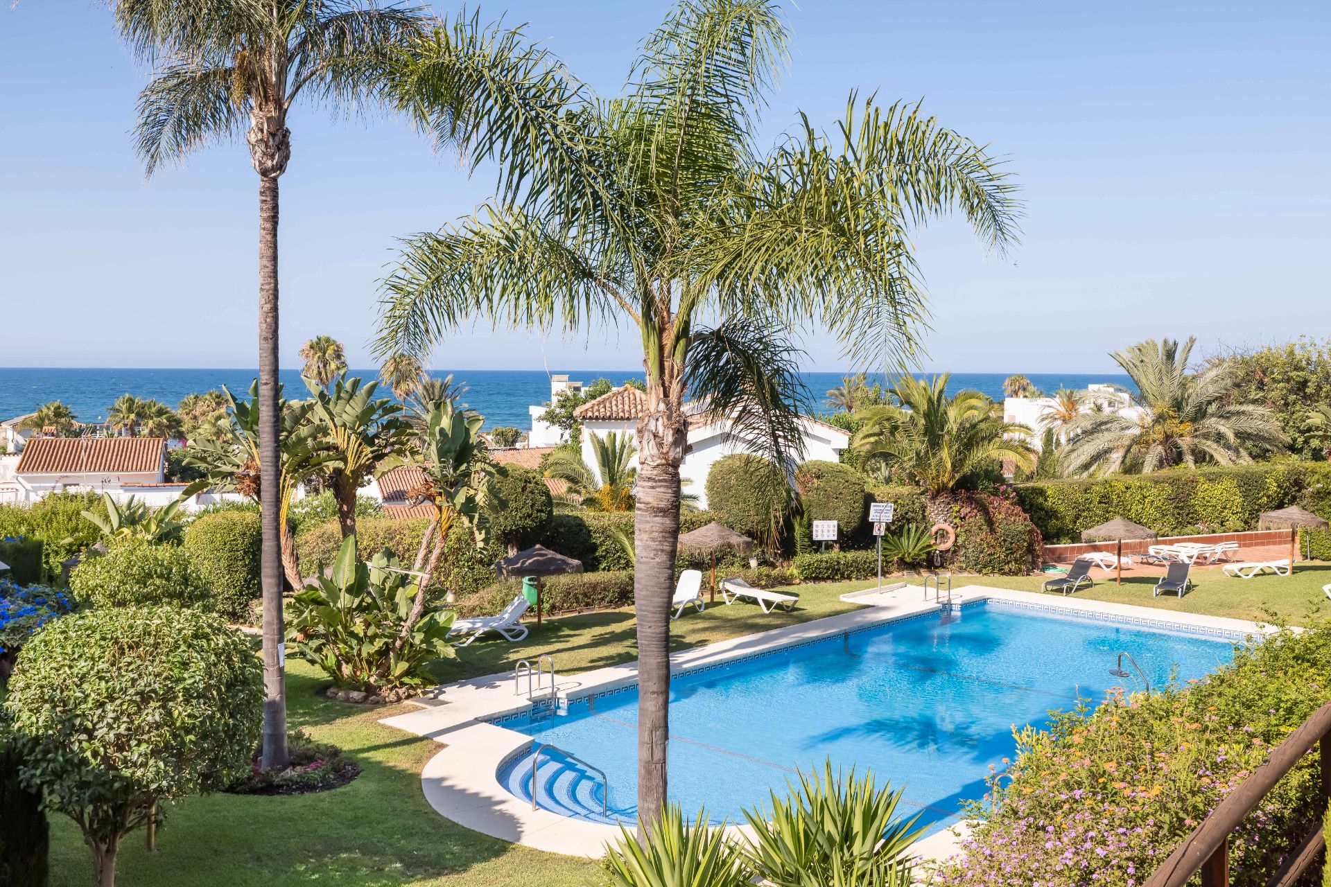 Jardín de Planta baja en venta en Marbella con Aire acondicionado, Terraza y Alarma
