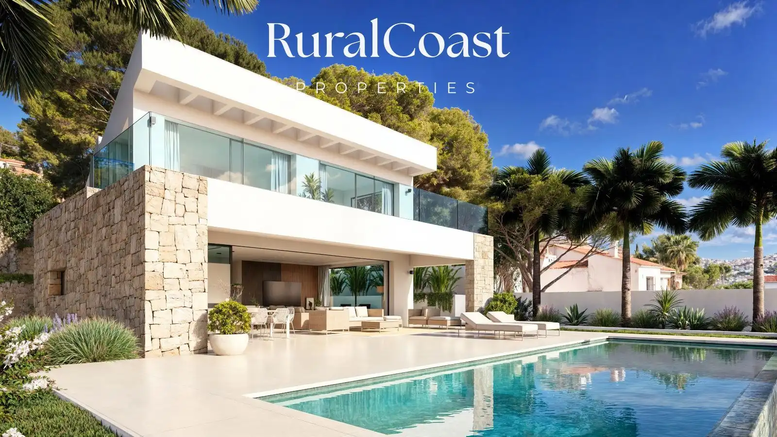 Vista exterior de Casa o chalet de alquiler en Bolulla con Terraza y Piscina