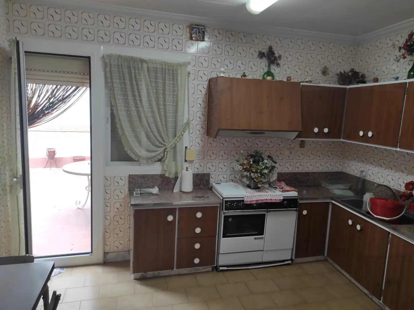 Cuina de Casa o xalet en venda en Lleida amb Terrassa i Balcó