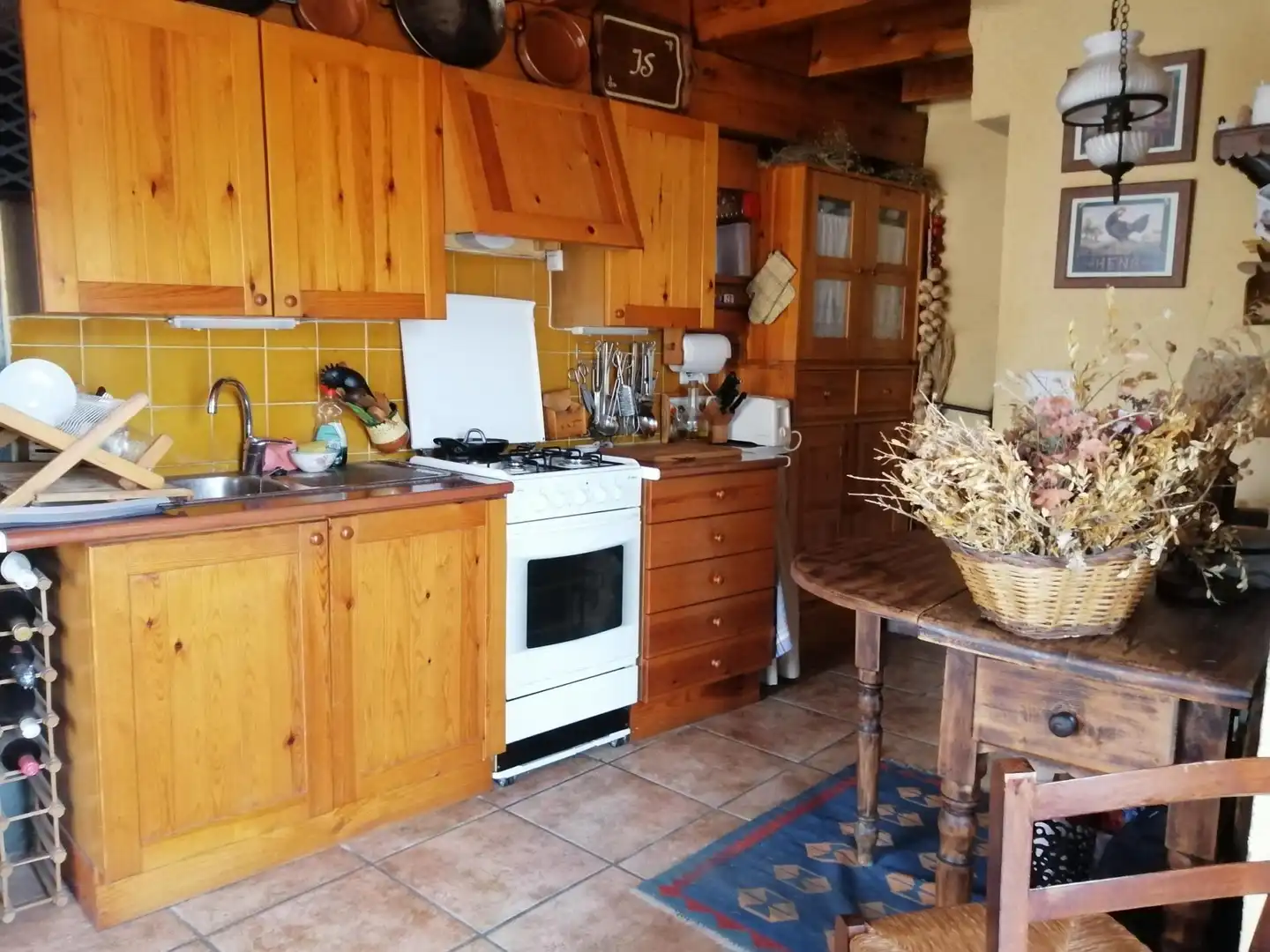 Küche von Einfamilien-Reihenhaus zum Verkauf in Les Valls d'Aguilar