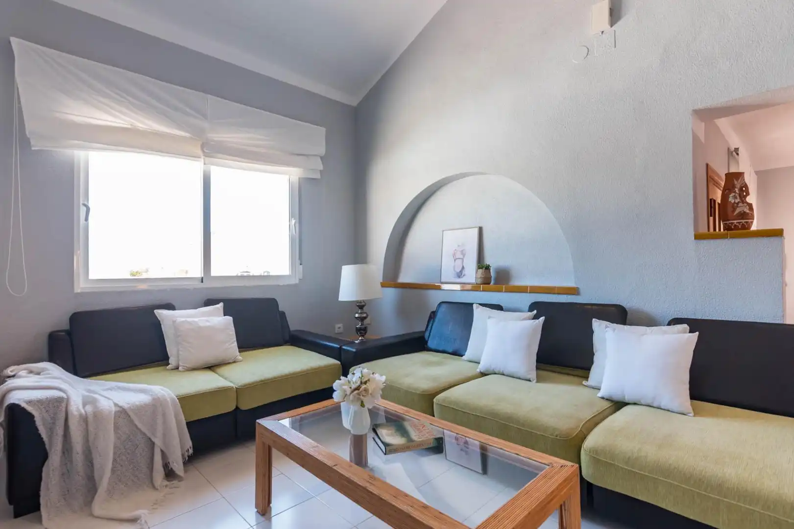 Sala de estar de Casa o chalet en venta en La Manga del Mar Menor con Aire acondicionado, Calefacción y Jardín privado