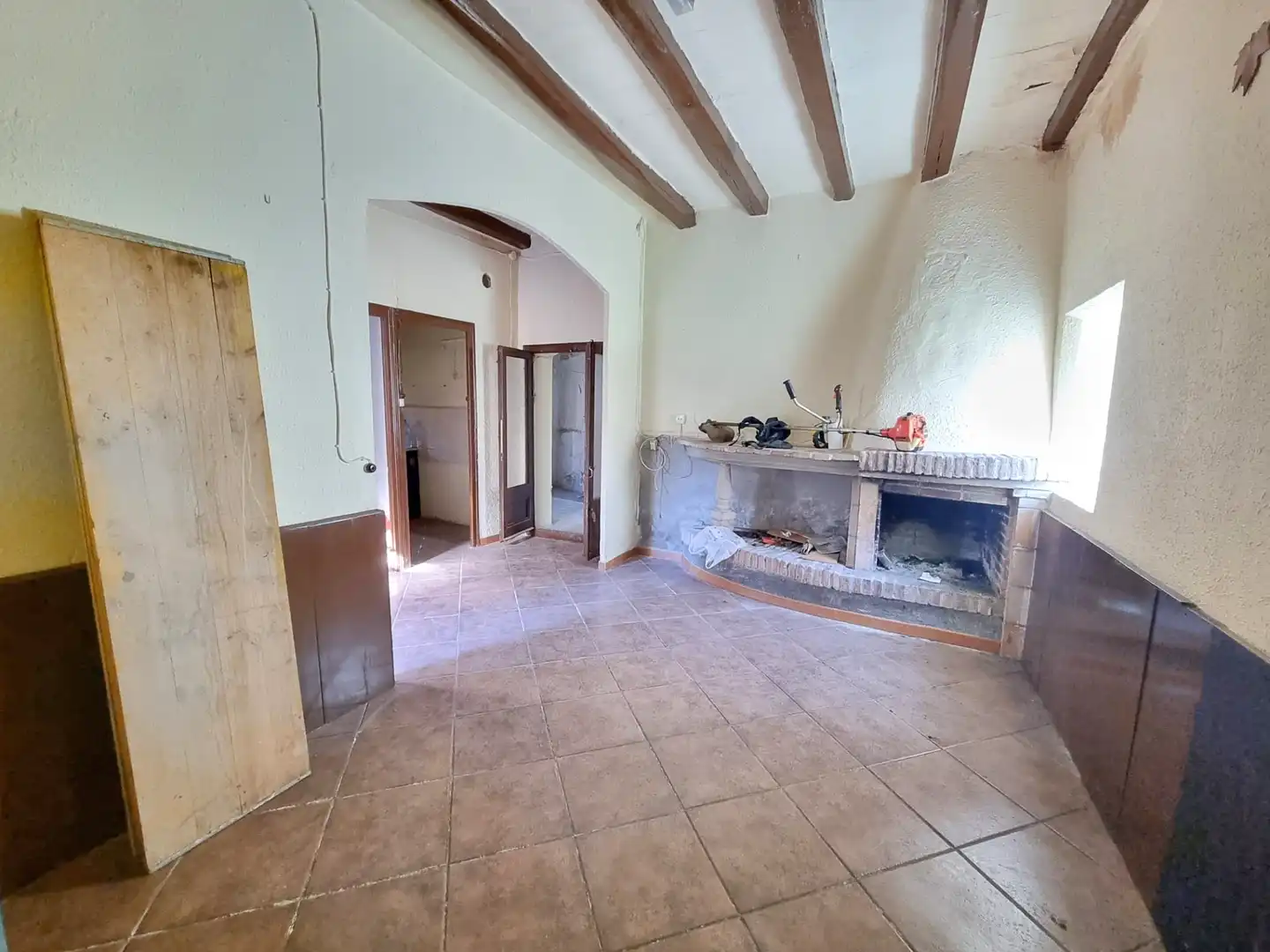 Sala de estar de Casa o chalet en venta en Sant Quirze de Besora con Jardín privado y Balcón