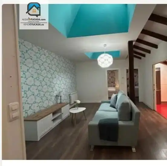 Living room of Attic for rent in Palencia  with Heating