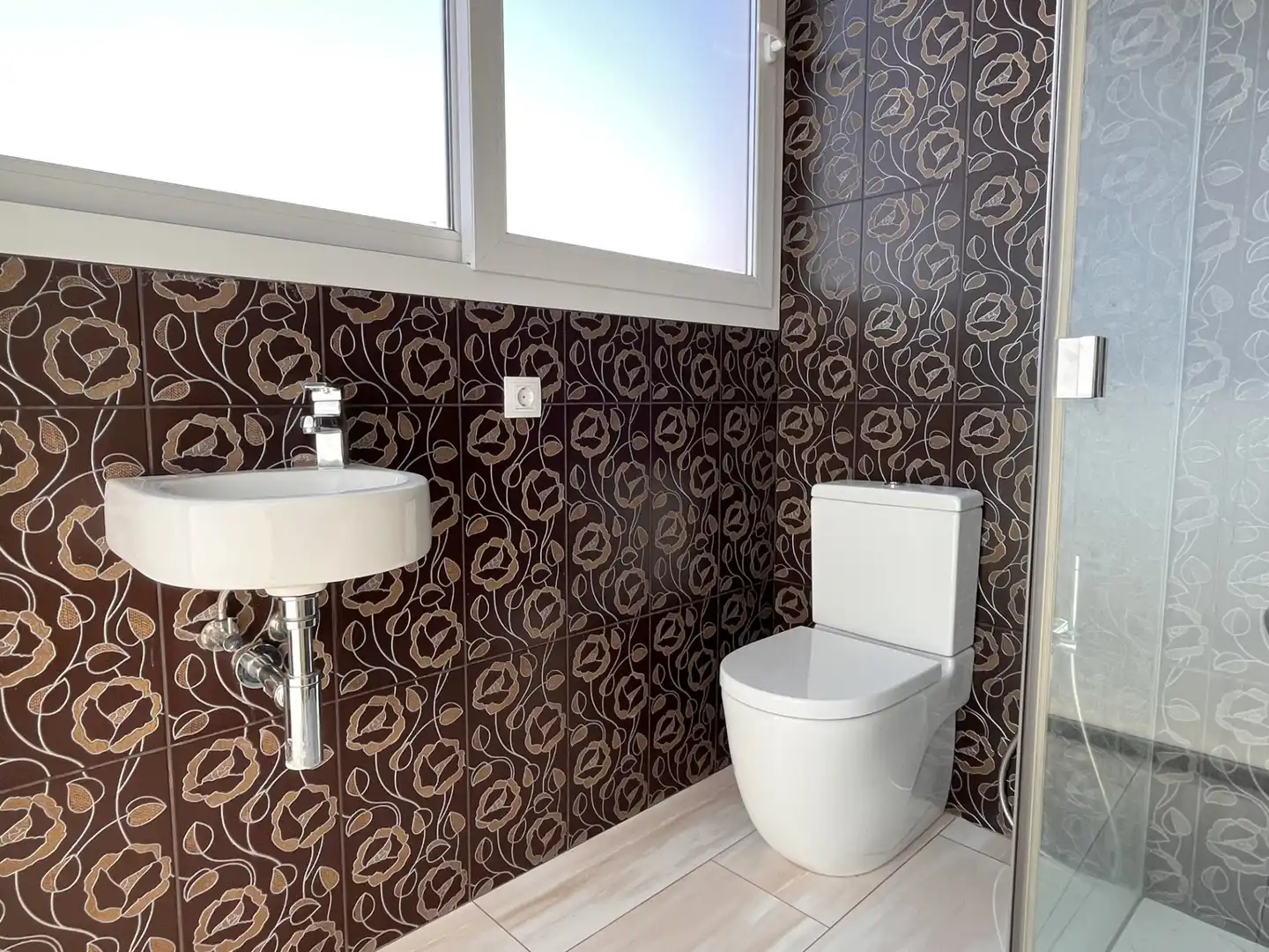 Baño de Casa o chalet en venta en Fornells de la Selva con Aire acondicionado, Calefacción y Terraza