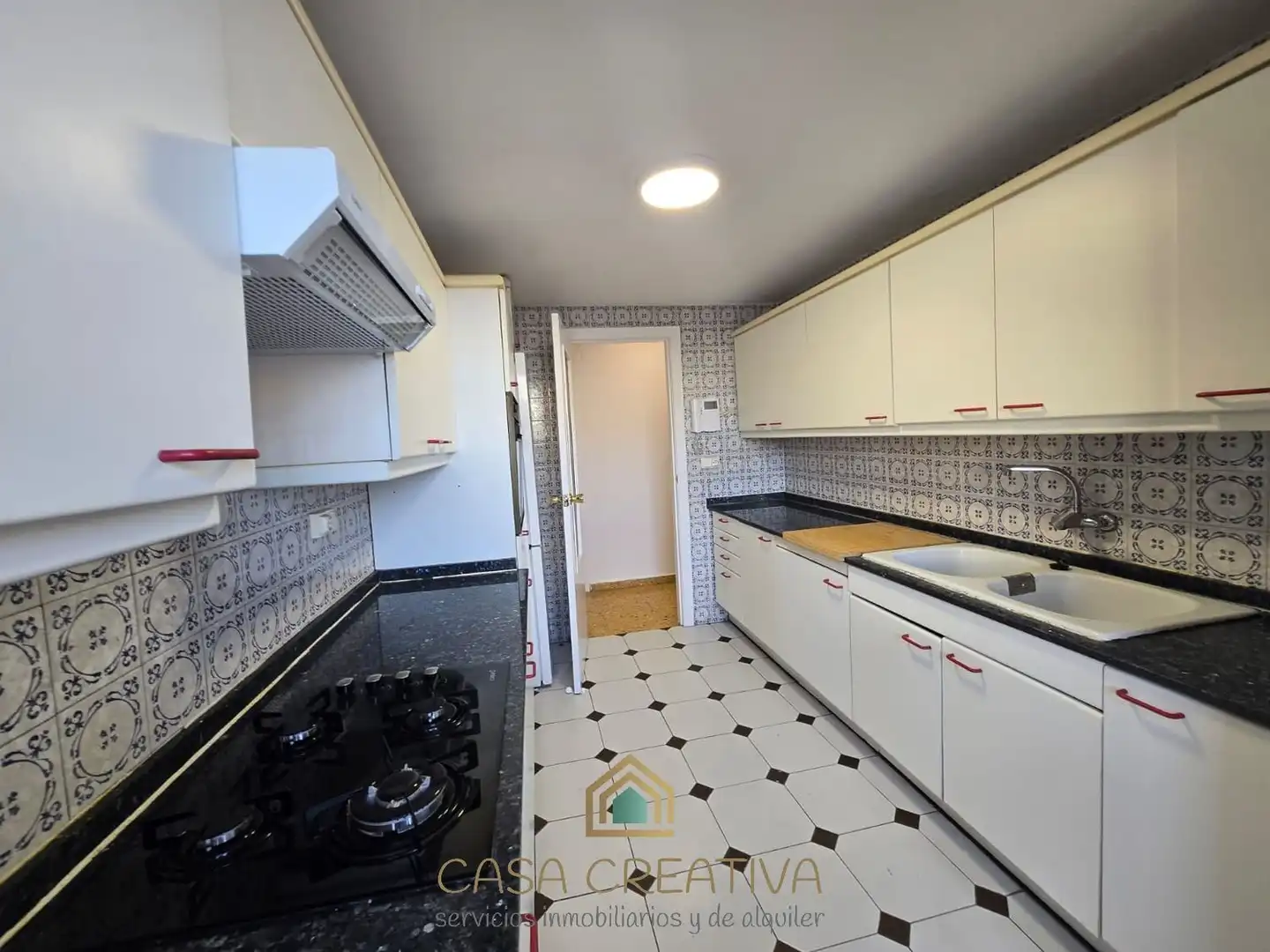 Cocina de Piso de alquiler en Valencia con Terraza, Amueblado y Balcón