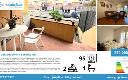 Exterior view of Single-family semi-detached for sale in Palamós