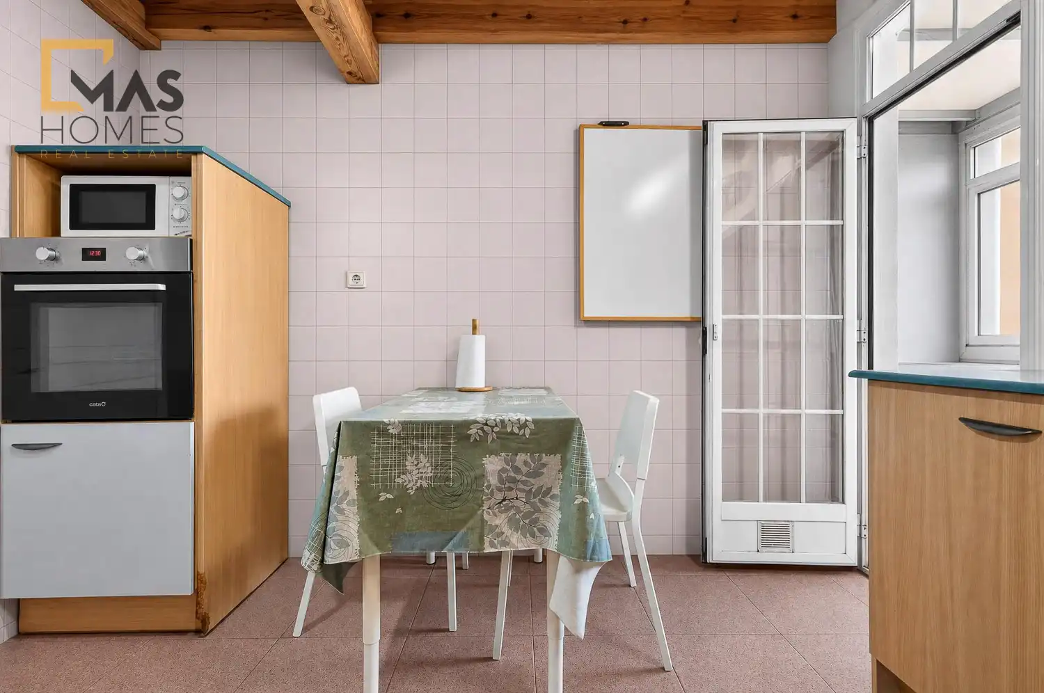 Dining room of Attic for sale in Barcelona  with Furnished and Balcony