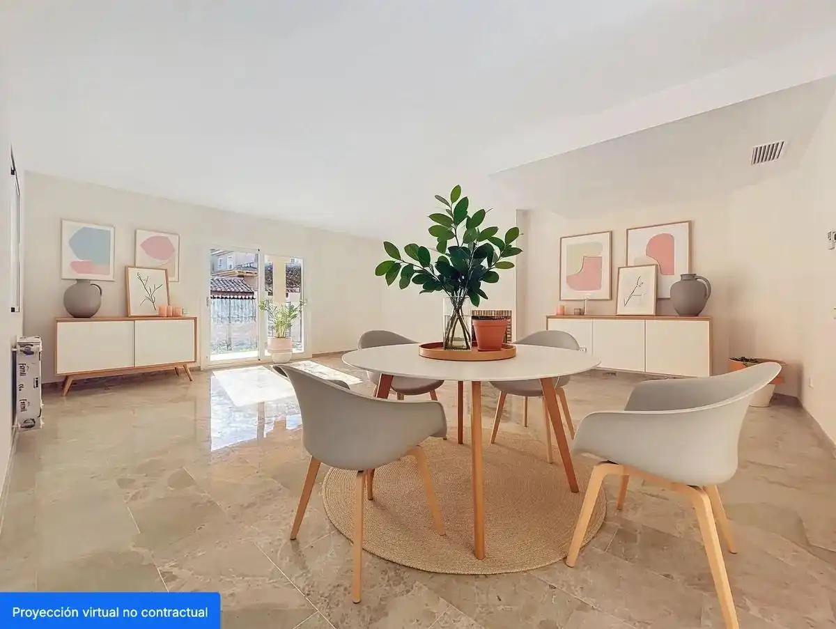 Comedor de Casa o chalet en venta en Benidorm con Calefacción, Jardín privado y Terraza