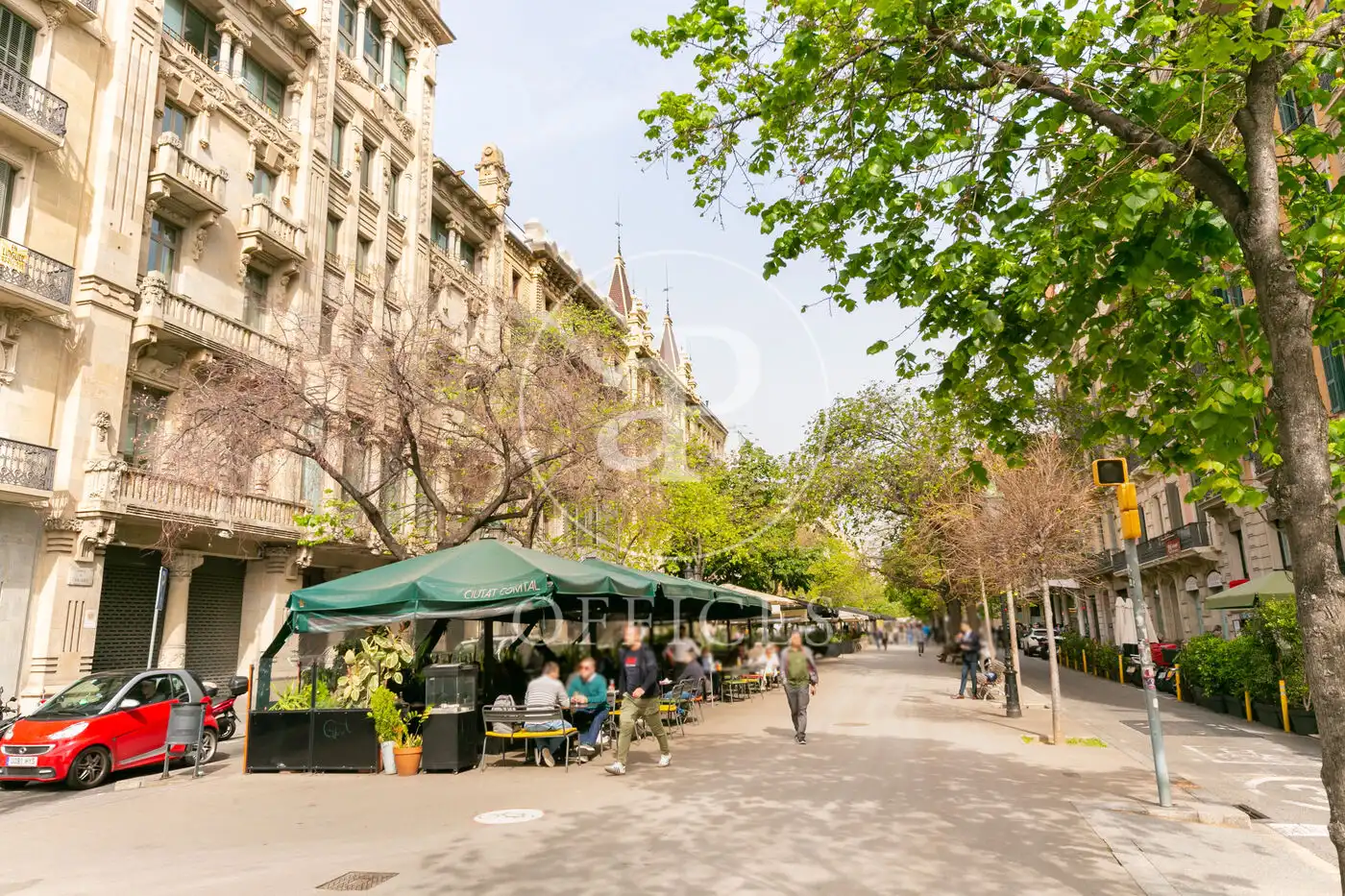 Vista exterior de Oficina de alquiler en Barcelona con Aire acondicionado y Calefacción