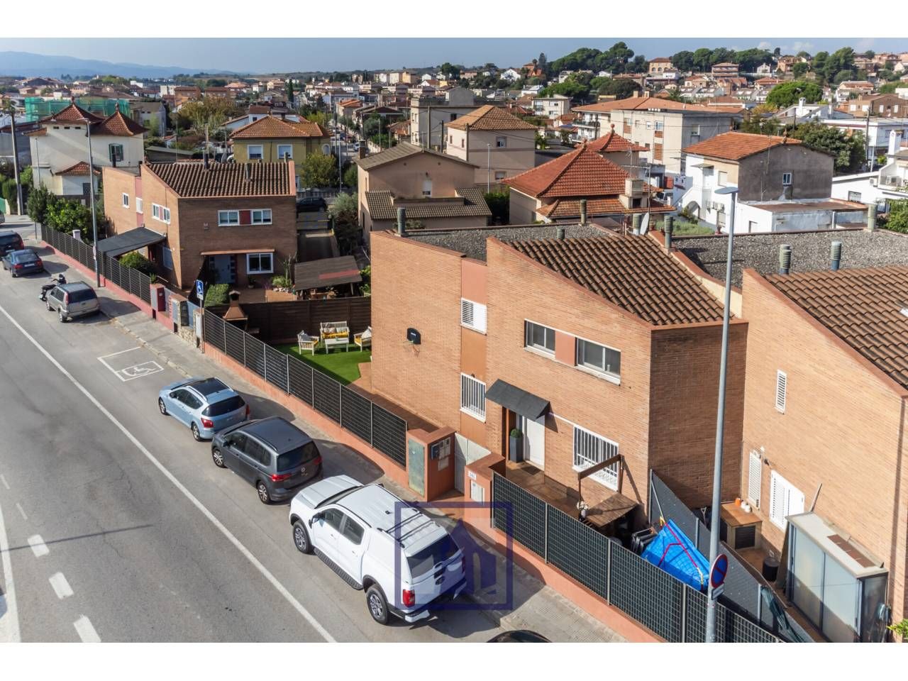 Exterior view of House or chalet for sale in Santa Perpètua de Mogoda  with Heating, Parquet flooring and Terrace