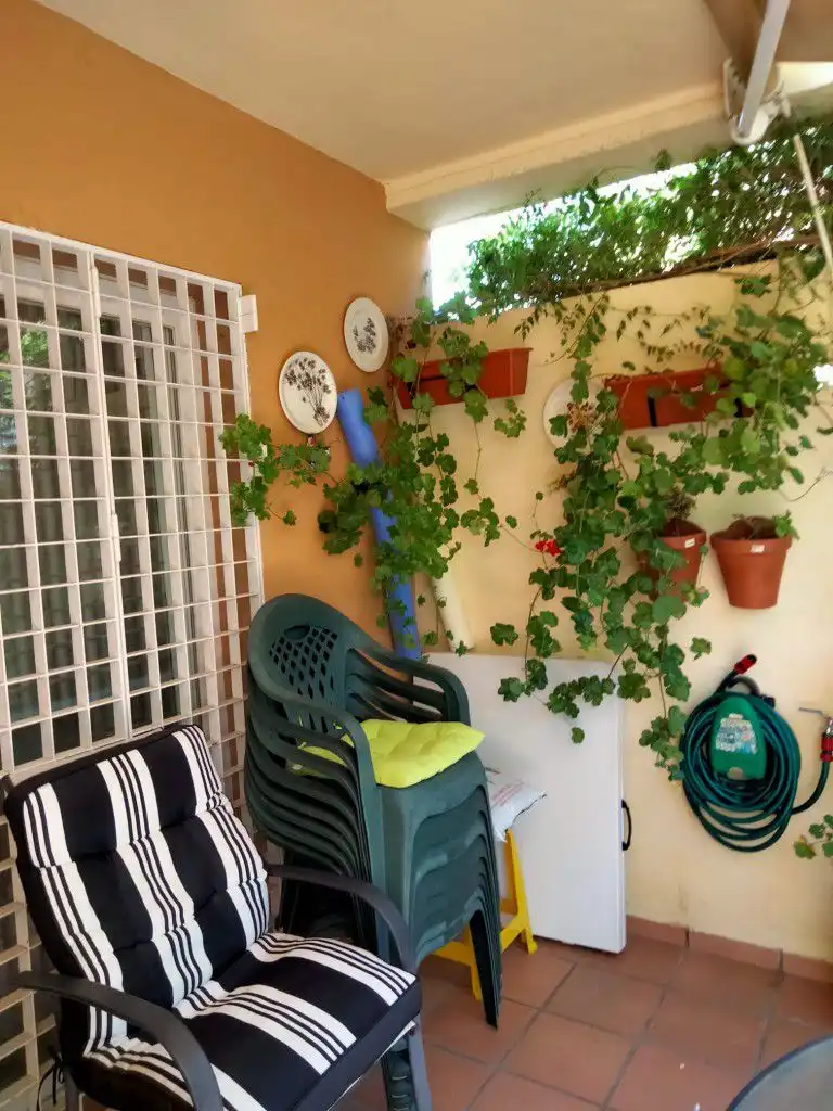 Terraza de Casa adosada en venta en Islantilla con Piscina comunitaria