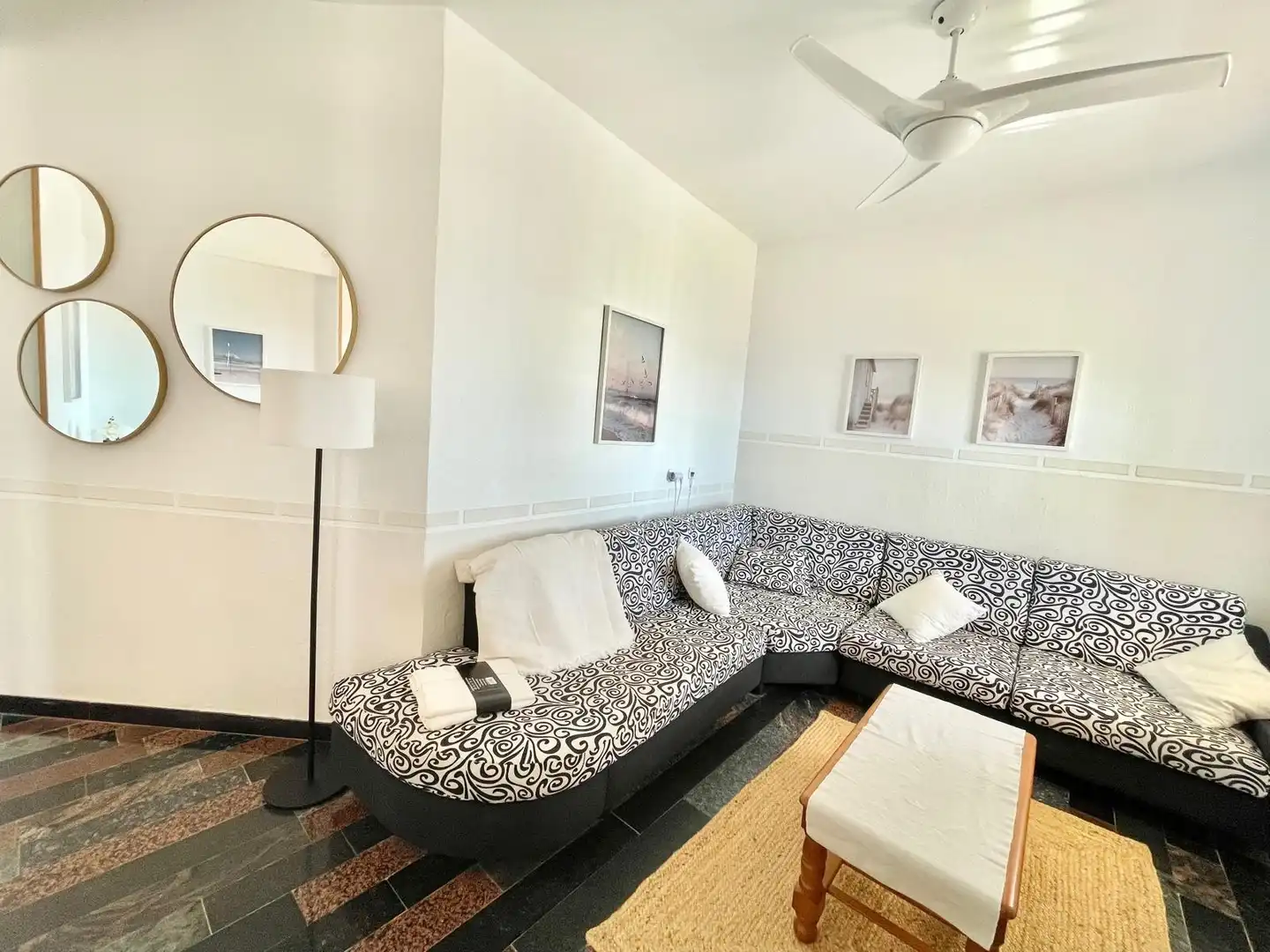 Sala de estar de Casa o chalet de alquiler en Pilar de la Horadada con Aire acondicionado, Calefacción y Terraza