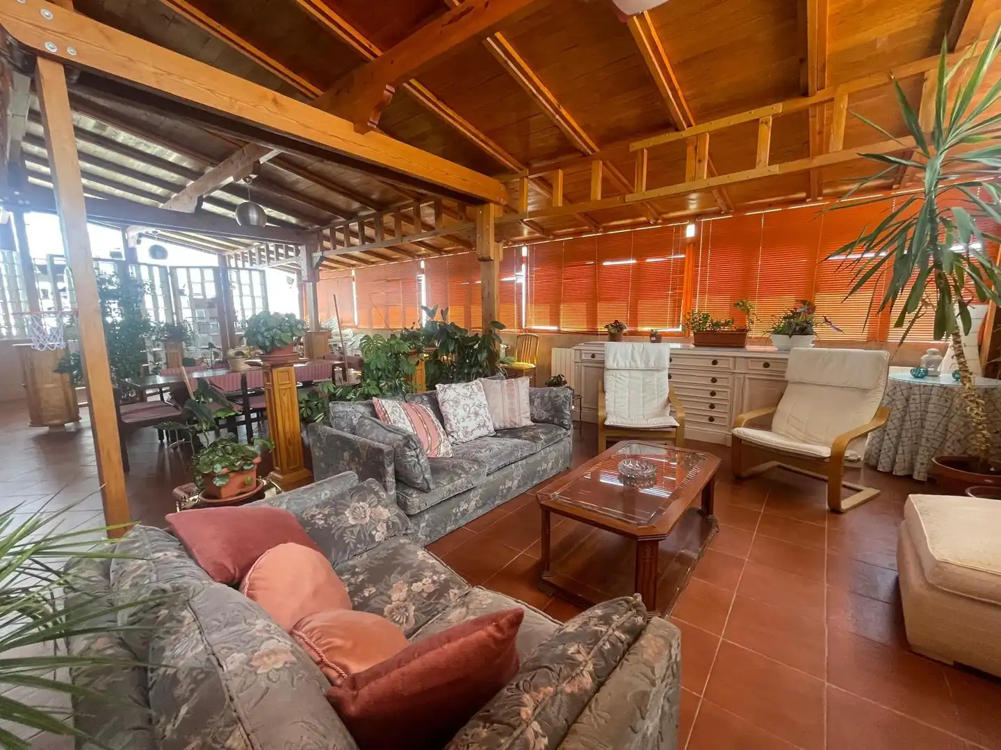 Living room of Houses for sale in Segovia  with Heating, Terrace and Storage room